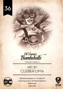Batgirl back artwork