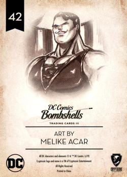 Superman back card image