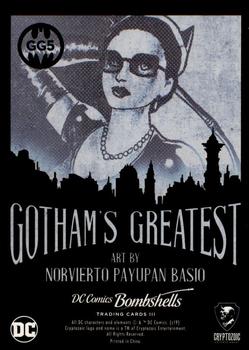 Catwoman back card image
