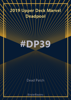 Deadpool Speaking Patch MANU, T3 card thumbnail
