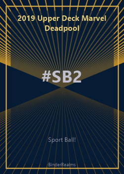 Deadpool 1989 Upper Deck baseball design front card image