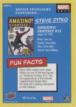 Amazing Fantasy #15 back card image