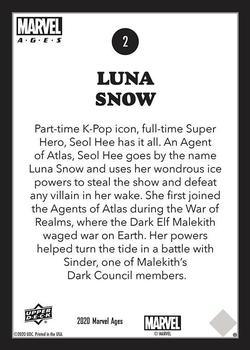 Luna Snow back artwork