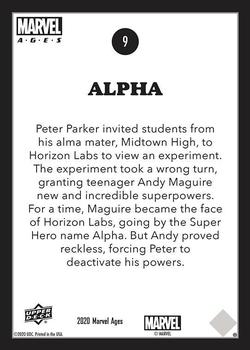 Alpha back artwork