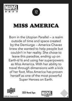 Miss America back artwork