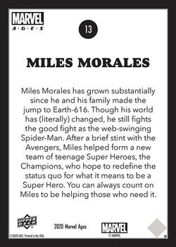Miles Morales back artwork