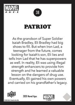 Patriot back card image