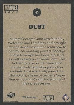 Dust back card image