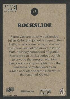 Rockslide back card image
