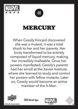 Mercury back card image