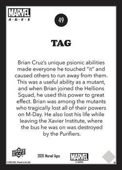 Tag back card image