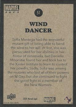 Wind Dancer back card image