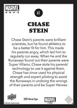 Chase Stein back card image