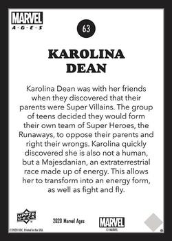 Karolina Dean back card image