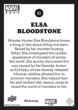 Elsa Bloodstone back card image