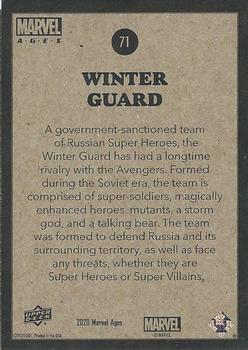 Winter Guard back card image