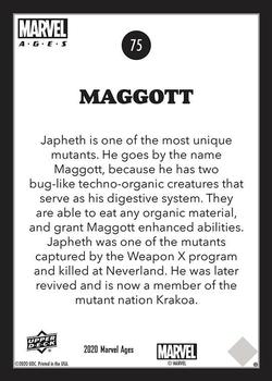 Maggott back card image