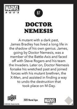 Doctor Nemesis back card image