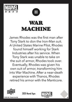 War Machine back card image