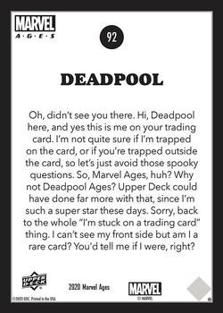 Deadpool back card image