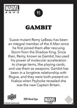Gambit back card image