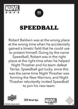 Speedball back card image