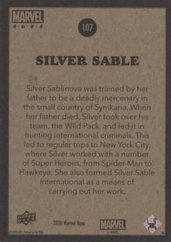 Silver Sable back card image