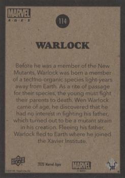 Warlock back card image