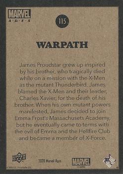 Warpath back card image