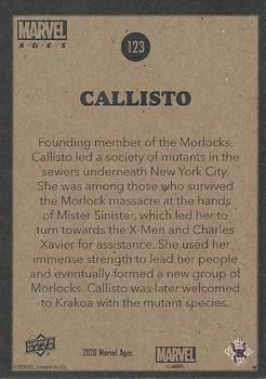 Callisto back card image
