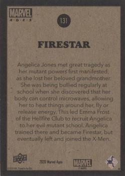 Firestar back card image