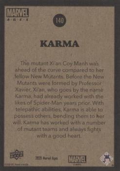 Karma back card image