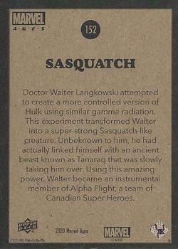 Sasquatch back card image