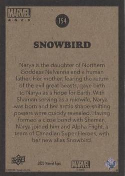 Snowbird back card image