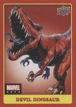 Devil Dinosaur front card image