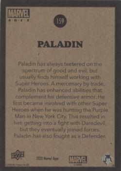 Paladin back card image