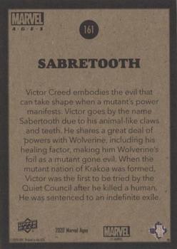 Sabretooth back card image