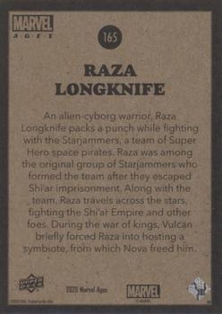 Raza Longknife back card image