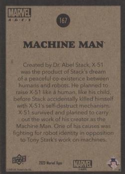 Machine Man back card image