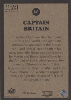Captain Britain back card image