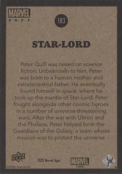 Star-Lord back card image