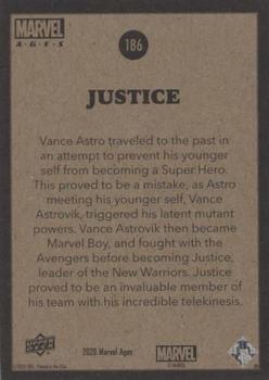 Justice back card image