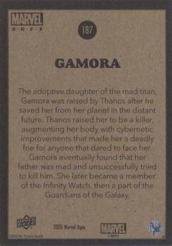 Gamora back card image
