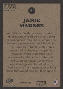 Jamie Madrox back card image