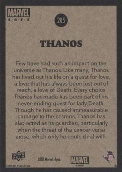 Thanos back card image