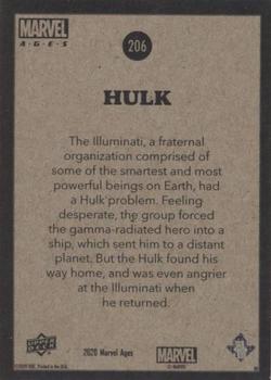 Hulk back card image