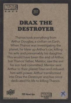 Drax The Destroyer back card image