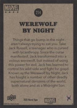 Werewolf By Night back card image
