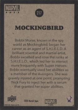 Mockingbird back card image