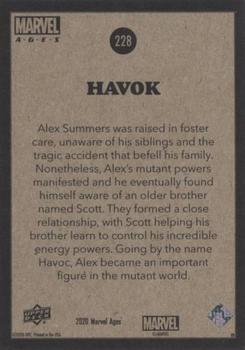 Havok back card image